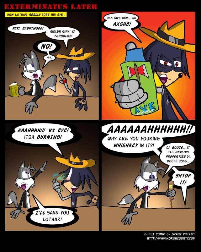 Guest Comic: Grady – Give Them The Axe