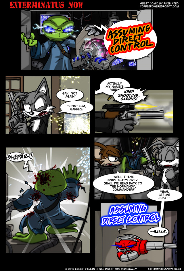 Guest Comic: Pixellated – You Will Know Pain, Eastwood